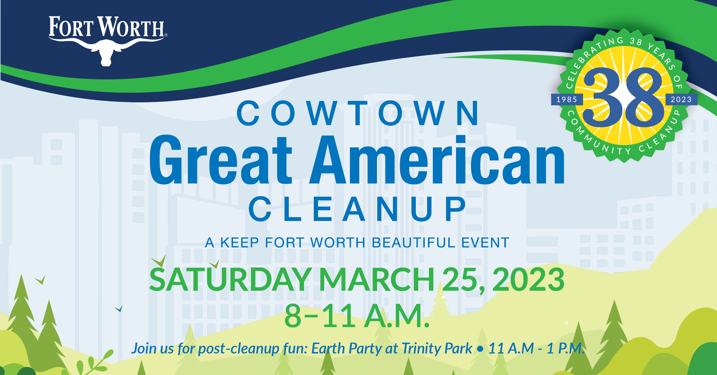 Cowtown Great American Cleanup main image