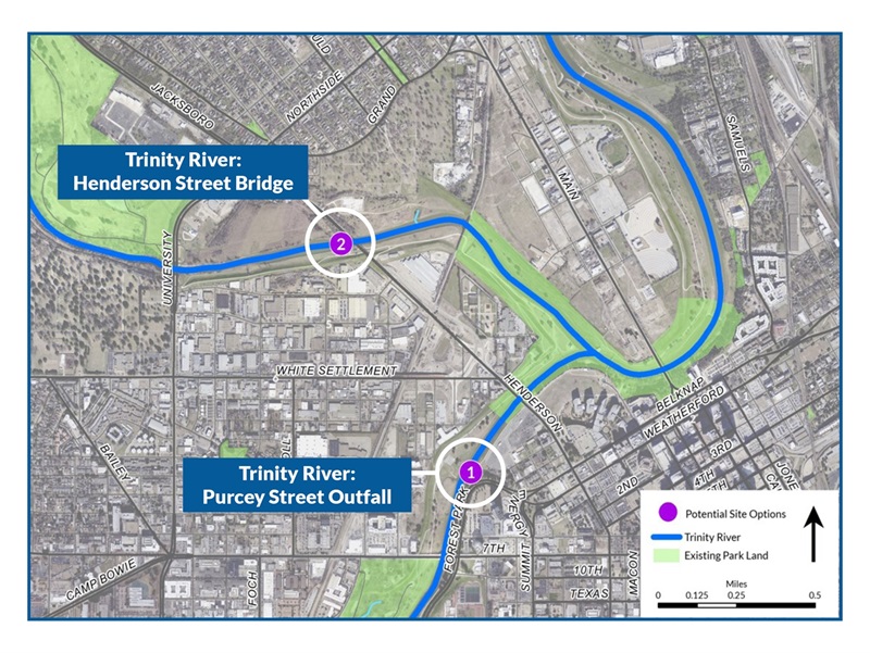 Waterwheel path overview map