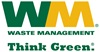 Waste Management think Green logo