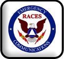 Radio amatuer civil emergency service button 