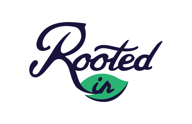Rooted In Logo Leaf