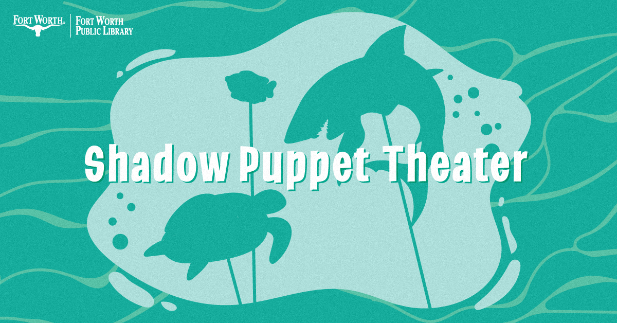 graphic for shadow puppets event