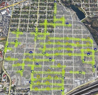 Como Neighborhood WiFi Map