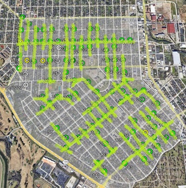 Northside Neighbrohood Northside 2022 WiFi Map