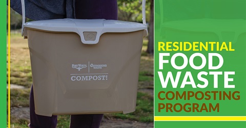 the composting bucket