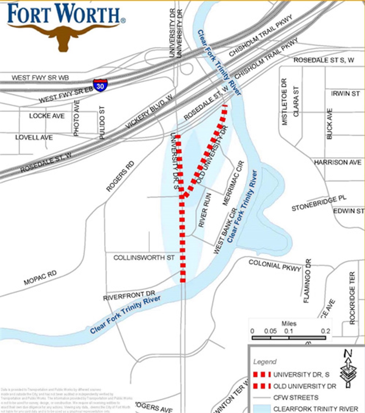 Learn about upcoming improvements to University Drive – Welcome to the City  of Fort Worth