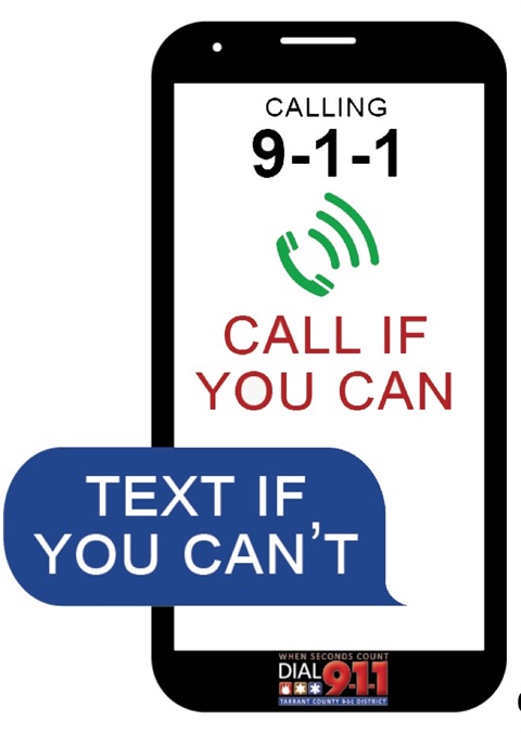 graphic of a mobile phone with 911 on it