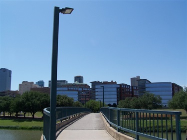 Bike walk path