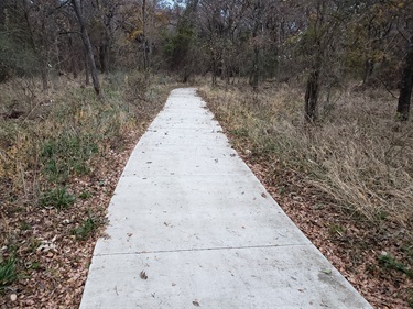 Trail paved