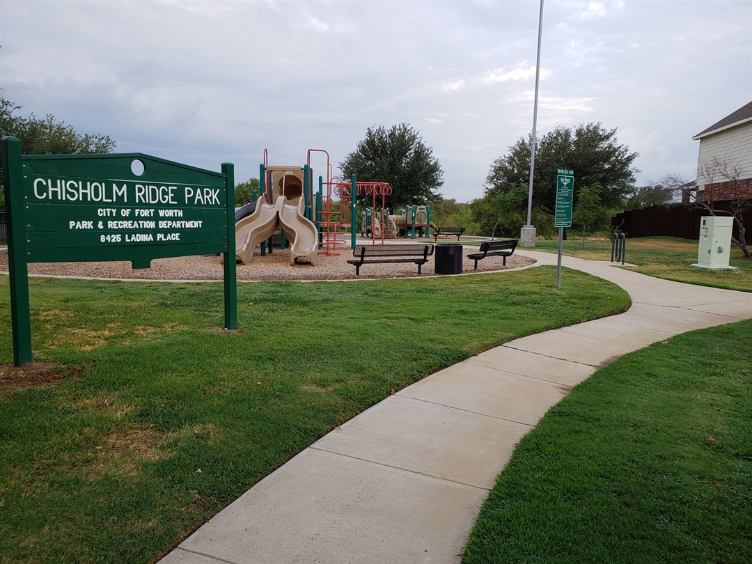 Chisholm Ridge Park to the City of Fort Worth