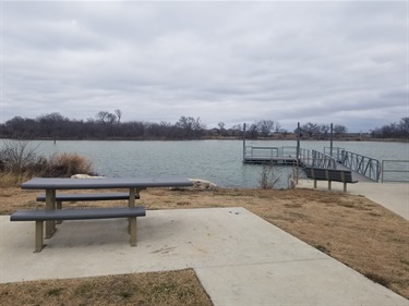 Table and dock