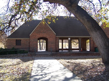 Shakespeare in the Park pavilion