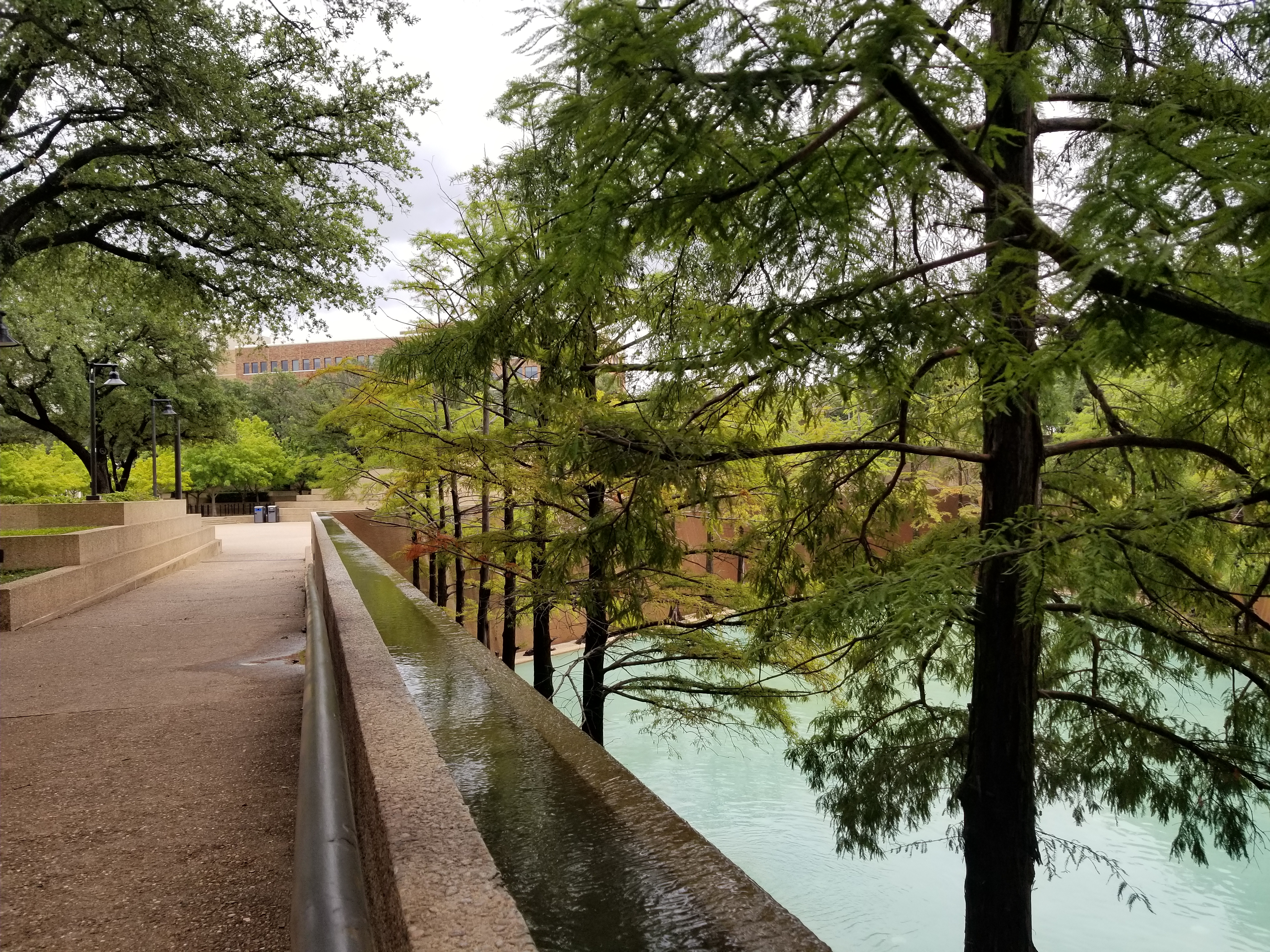 are dogs allowed at the fort worth water gardens