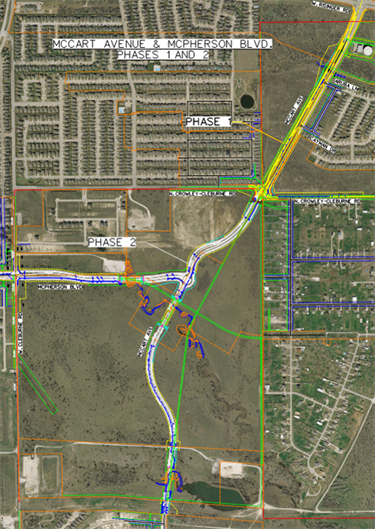 McCart and McPherson project map