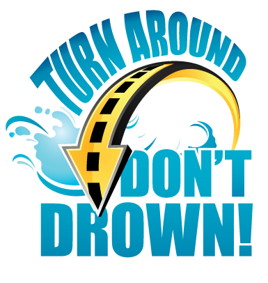 Turn Around Don't Drown logo