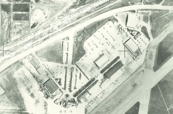 1958 FTW Meacham Airport Aerial View