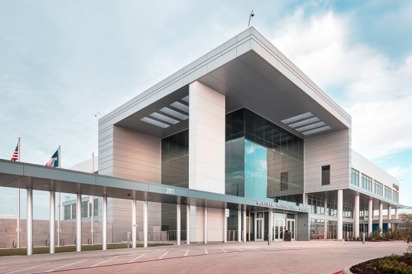 Meacham New Admin Building Front View