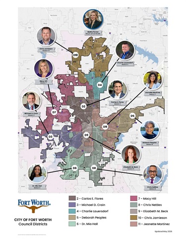 District Maps with Councilmembers