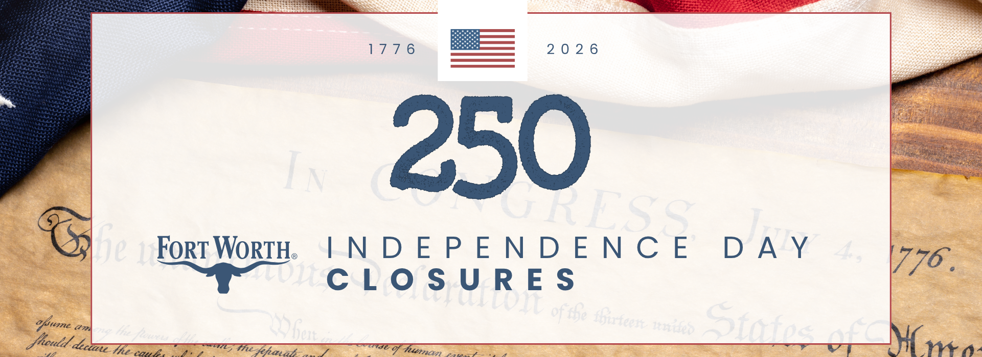 Independence Day closures