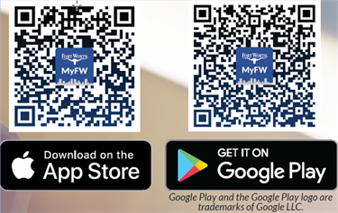 QR Code for download of MYFW APP