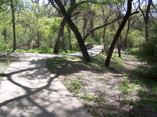 Trinity River Corridor gateway park trail