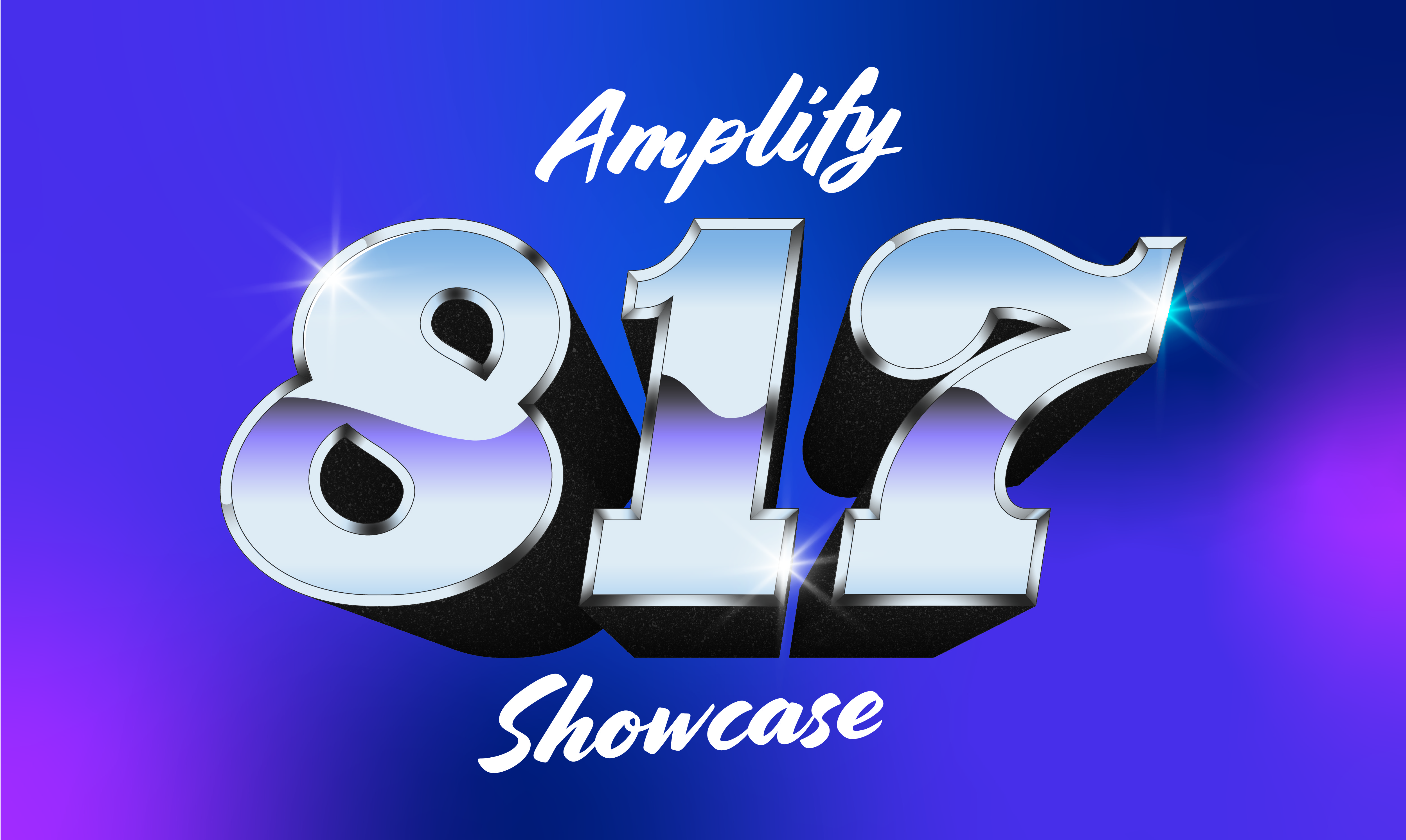 Amplify 817 Showcase logo with background