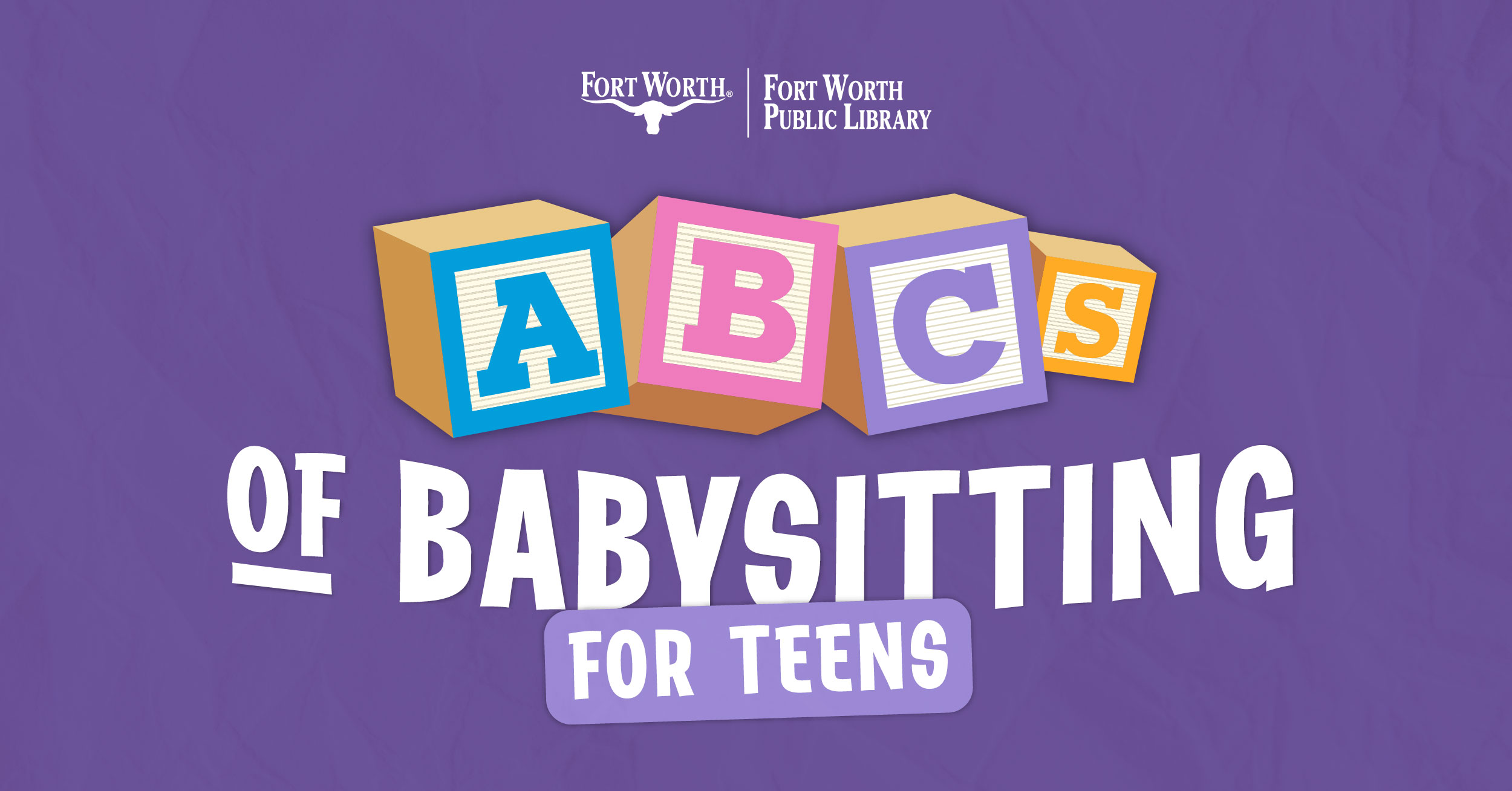 Purple ABCs of Babysitting graphic.