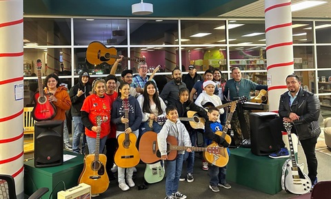 Try one of our Guitar Basics classes!