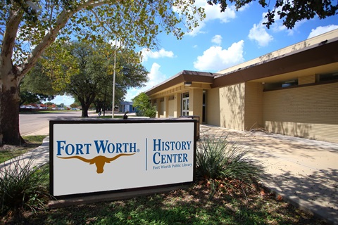 exterior of Fort Worth History Center