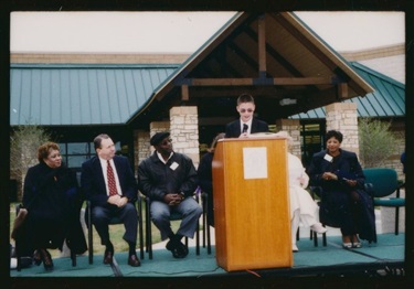 A photo from the Summerglen grand opening ceremony.