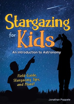 book cover for stargazing for kids
