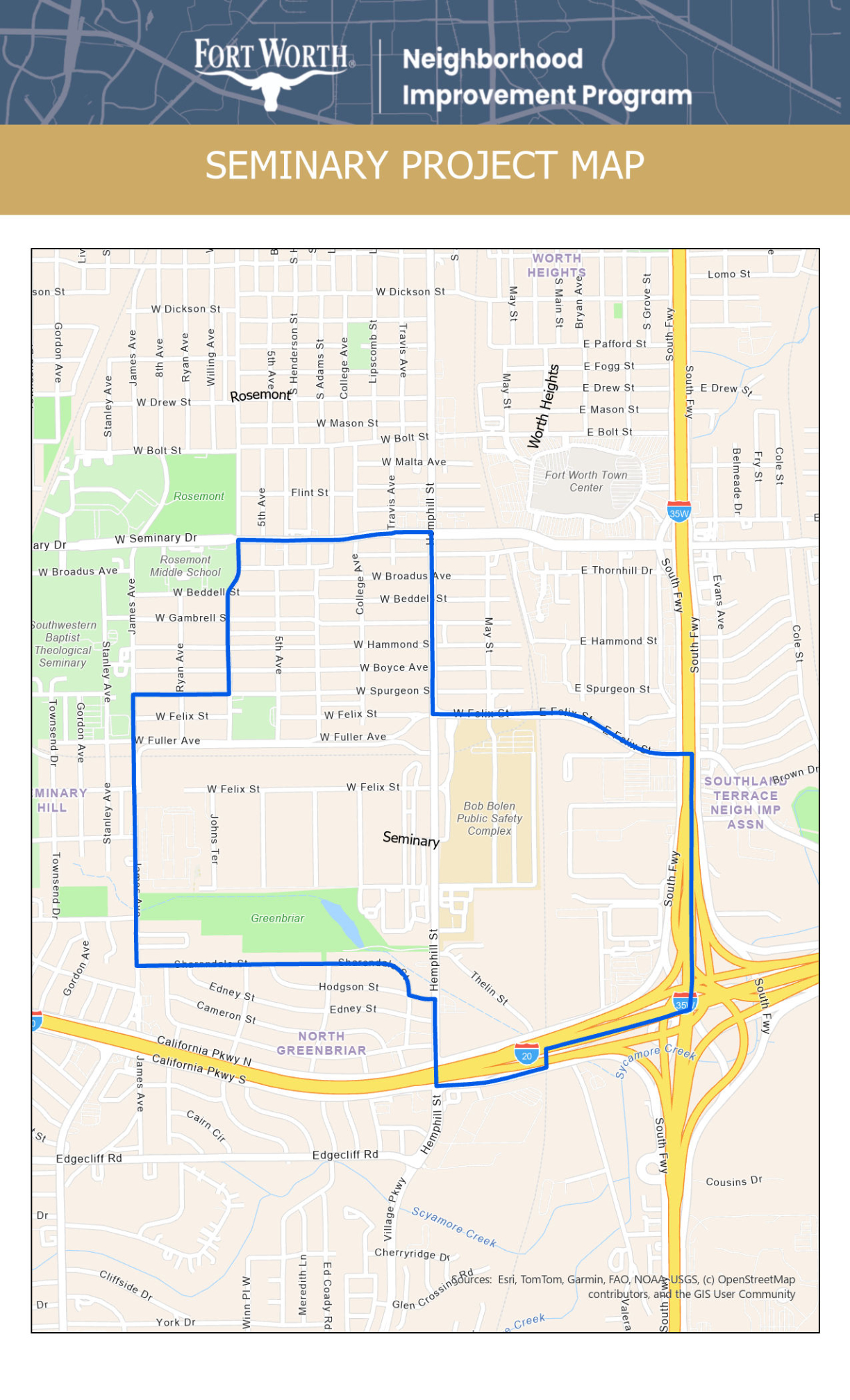Seminary Project Map