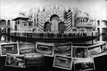 Composite of 11 Casa Mañana stage views, circa 1936, captured by Lee Angle Photography. (Photo: Original image part of the William E. Jary Jr. Collection, University of Texas at Arlington Libraries)