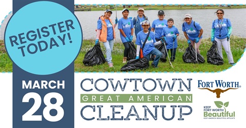 CITY NEWS env svcs-cowtown great american cleanup