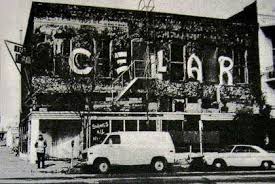 van outside cellar
