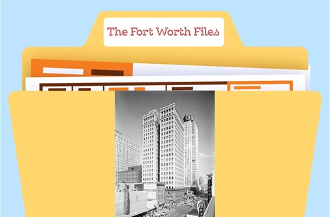 Fort Worth Files Landmark Tower revolving clock