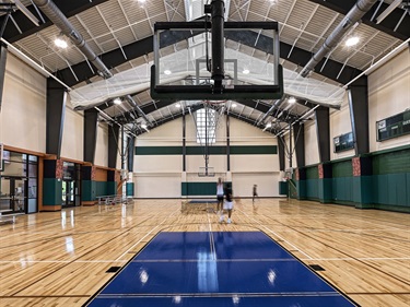 Basketball gym 