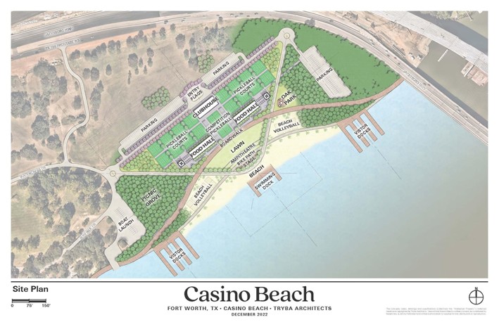 Example of Casino Beach's future developement