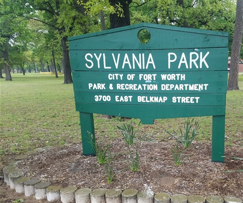 Sylvania Park sign
