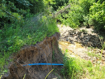 Extreme erosion