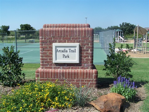 Arcadia Trail Park Sign