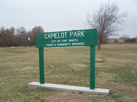Camelot Park Sign