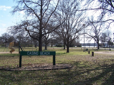 Casino Beach Sign