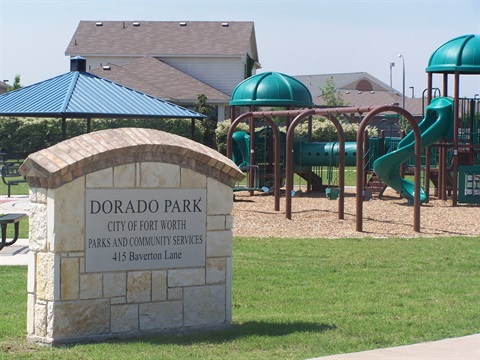 Dorado Park Sign and Playground
