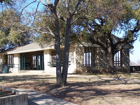 Oakland Lake Park WPA Shelter