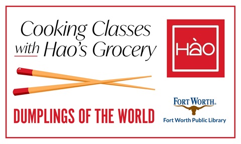 graphic for hao's grocery class about dumpling