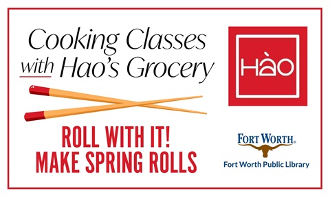 hao's grocery graphic about spring rolls
