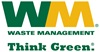 Waste Management think Green logo