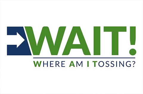 What am I tossing - WAIT