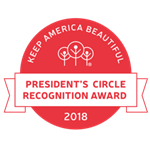 Keep Fort Worth Beautiful President's Circle Recognition Award 2018